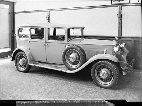 Used cars a 1933 Morris Isis, 1937