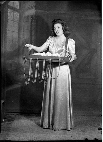 Usherette taken for Union Theatres, 1946
