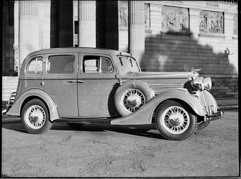 Vauxhall taken for Liberty Motors, 1937