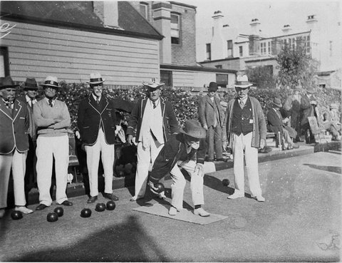 Veteran bowlers, 1930s