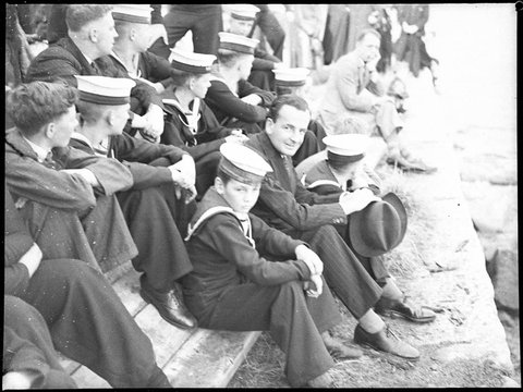 Visit by Earl Beatty, 1939