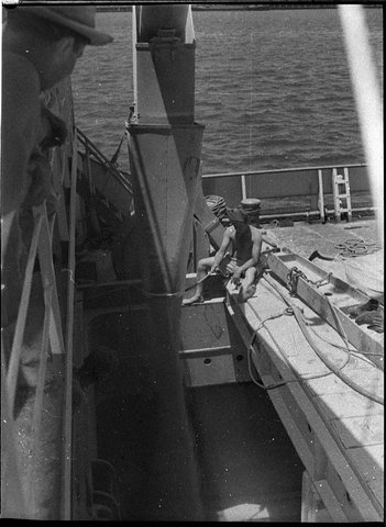 Wheat loading, 1956