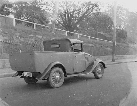 Willys utility, 1930s