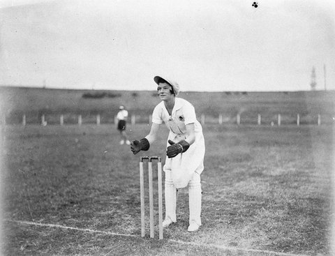 Womens Cricket Moore Park, 1930s