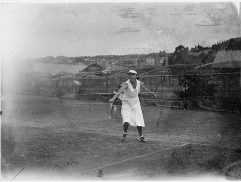 Womens tennis at White City during Country Week, c. 1926