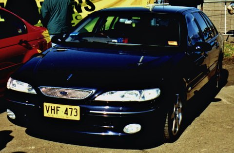 1998 Ford Fairlane (NL) Tickford sedan, NSW Police Service