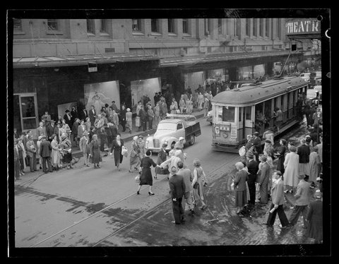 K. Davis - Tramwoman at work (and other tram photographs), 1933-1942, 1940