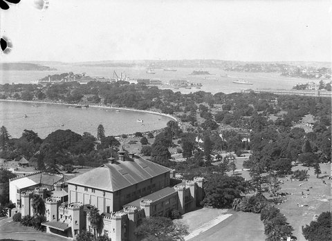 Sydney Harbour, 19 March 1932, by Hall and Co