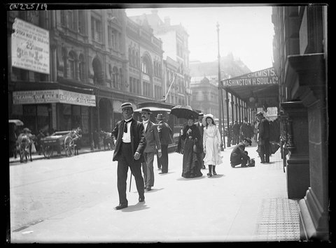 Streetscenes, from Frederick Danvers Power - photonegatives, 1898 - 1926, 1898–1926