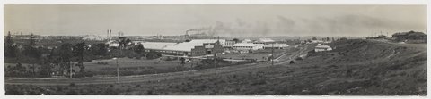 A panorama of Botany, looking south towards Botany Bay and Bunnerong, Sydney, 1949-1950 - H. Chargois