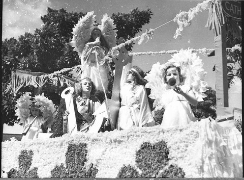 St Patrick's Day, 13 March 1937, by Sam Hood