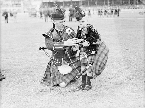 Highland Gathering, Showground, 1 January 1940 by Sam Hood