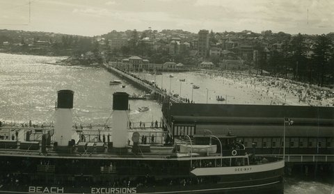 Ferry Dee Why and Manly Harbour pool, 193, 1930–60