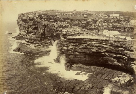 The Gap, Sydney, 188- - photographer unknown, 1880