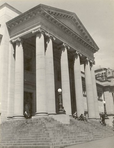 Public Library of New South Wales, 1948, by unknown photographer
