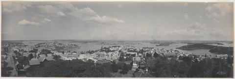 Bennelong Point, Circular Quay and Dawes Point, 1904