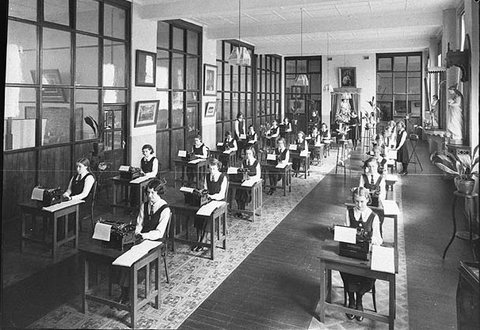 St Mary's commercial college, 1937 - Sam Hood