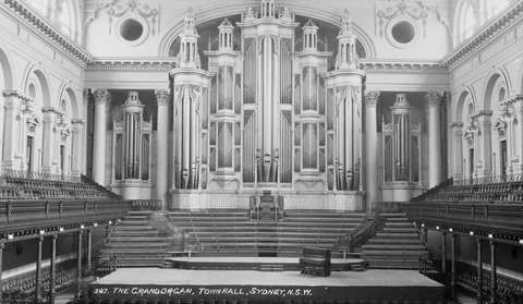 Grand organ, Town Hall, Sydney, between 1928-1932 - Samuel Wood, 1928–32
