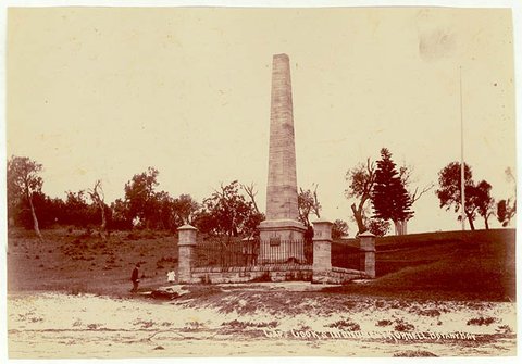 Captain Cook's Monument, Kurnell, ca. 1900-1910 - Star Photo Co, 1900–10