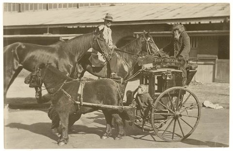 Tiny Trixie Cab, Royal Easter Show, Sydney, 1930s - Sam Hood