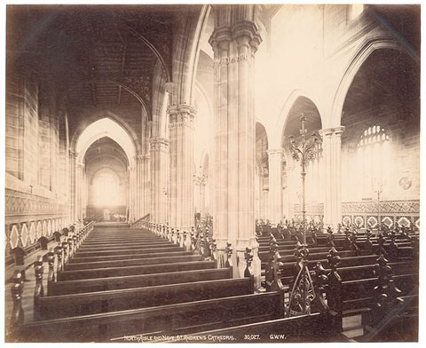 St Andrew's Cathedral, Sydney, 1892-3 - Fred Hardie