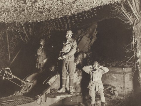 Surrounded by invisible death, 1918