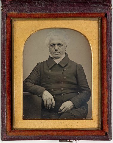 Dr William Bland, ca. 1845 - photographed by George Goodman, c. 1845