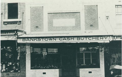 Bankstown Cash Butchery, 1912