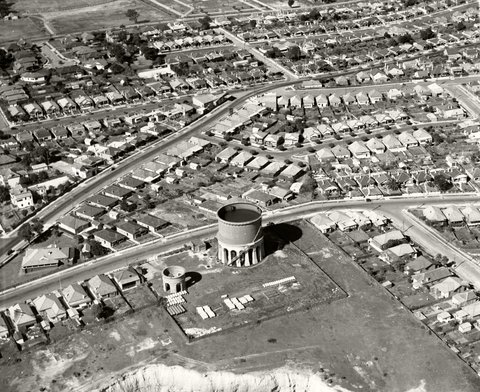 Ashfield Water Storage Tower- 13 August 1936