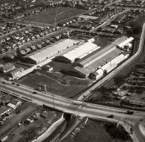 Amalgamated Wireless Factory Parramatta Rd. Burwood- 19th September 1935