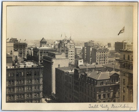'Tall City Buildings' RAHS-Osborne Collection, 1930