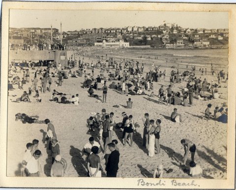 'Bondi Beach' RAHS-Osborne Collection, 1930