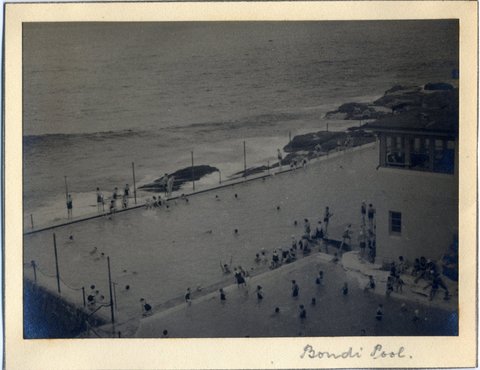 'Bondi Pool' RAHS-Osborne Collection, 1930