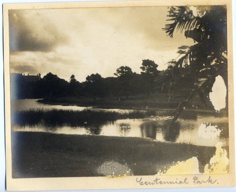 'Centennial Park' RAHS-Osborne Collection, 1930