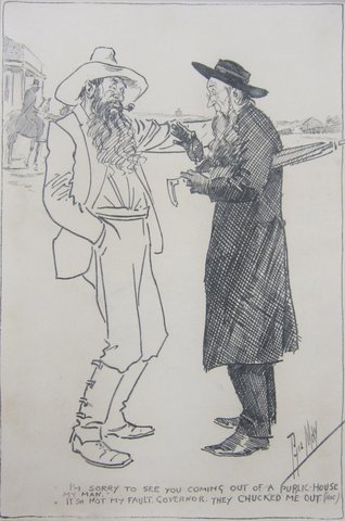 Phil May, (Untitled), 1889, Ink on card