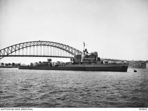HNLMS Tromp, 1943