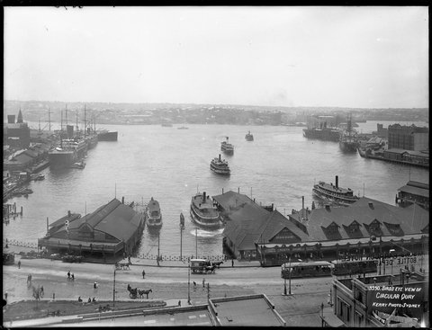 Powerhouse Museum Collection - Circular Quay (pd), 1906–10