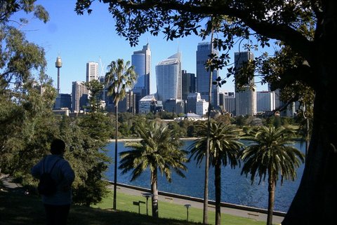 Sydney from the Domain - panoramio, 1999
