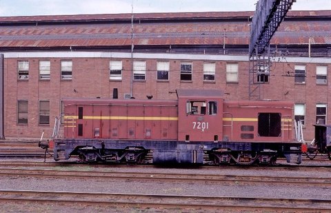 Eveleigh 7201, 1973