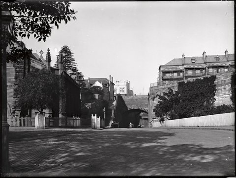 Argyle Cut, Sydney from The Powerhouse Museum Collection, c. 1900