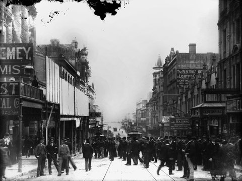 King Street, Sydney from The Powerhouse Museum Collection, c. 1900