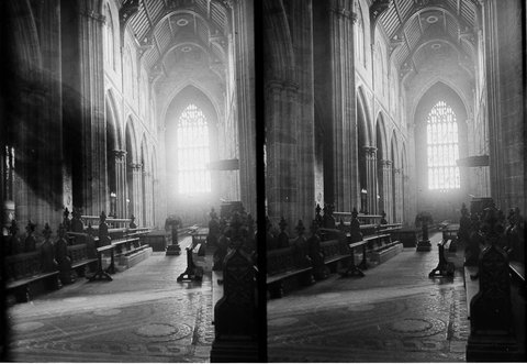 Interior, St, Andrew's Cathedral, Sydney, ca 1901, 1900