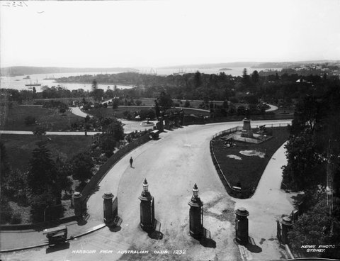 Sydney Harbour from Australian Club from The Powerhouse Museum Collection, c. 1900