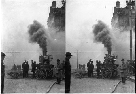 Firefighters, Anthony Hordern's department store fire, Haymarket 1901, 1901–07