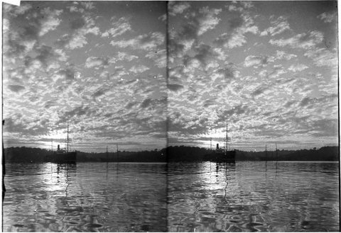 Unidentified ship in Sydney Harbour, 1901