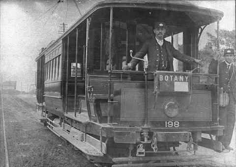 Botany tram, no.198, Sydney, NSW, n.d. - unknown photographer, 1900
