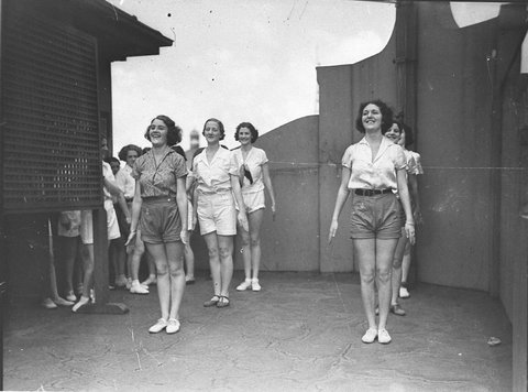 Physical Culture Class, 1934