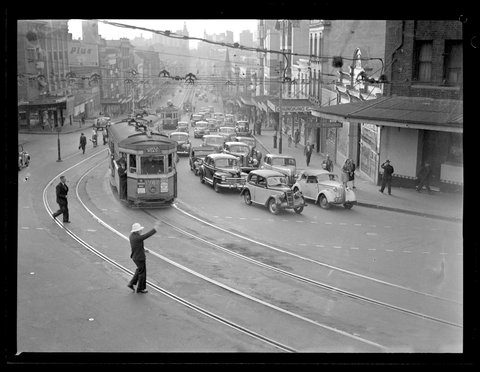 K. Davis - Tramwoman at work (and other tram photographs), 1933-1942, 1940