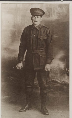 Alfred Victor Brown, Military Medal, 1918