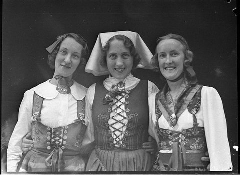 Pageant of Nations, Town Hall. February 1938, by Sam Hood
